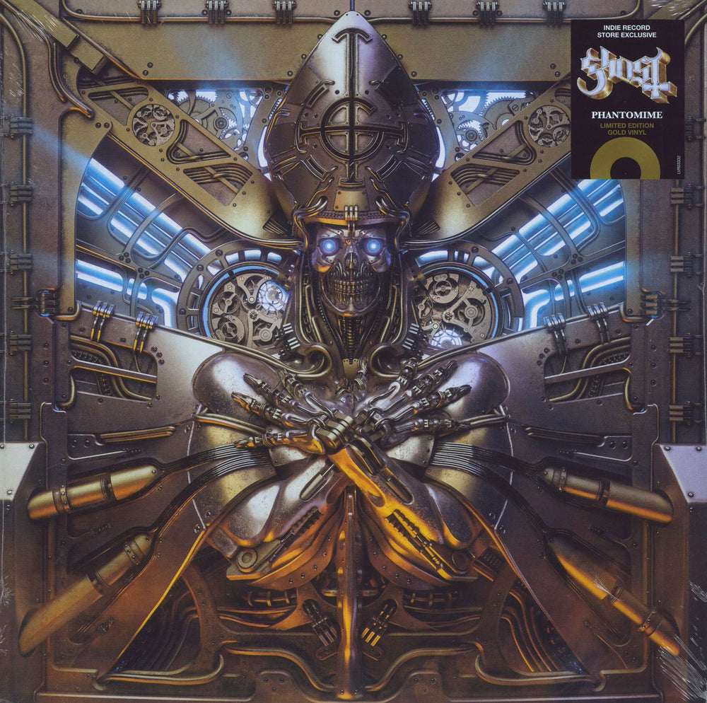 Ghost (Swedish) Phantomime - Gold Vinyl Indie Store Exclusive - Sealed UK vinyl LP album (LP record) LVR03333