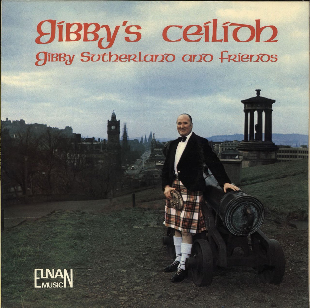 Gibby Sutherland Gibby's Ceílídh UK vinyl LP album (LP record) RF-1