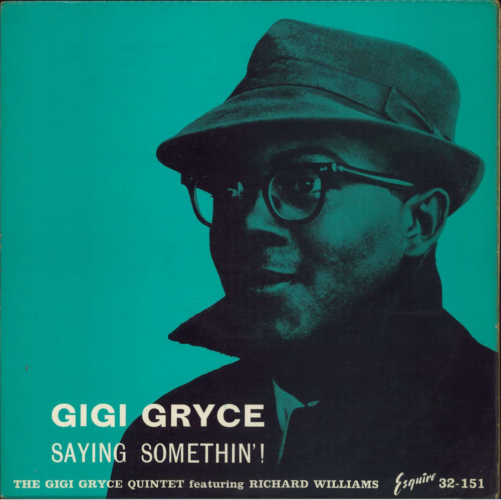 Gigi Gryce Saying Somethin'! - 1st - VG+ UK vinyl LP album (LP record) 32-151