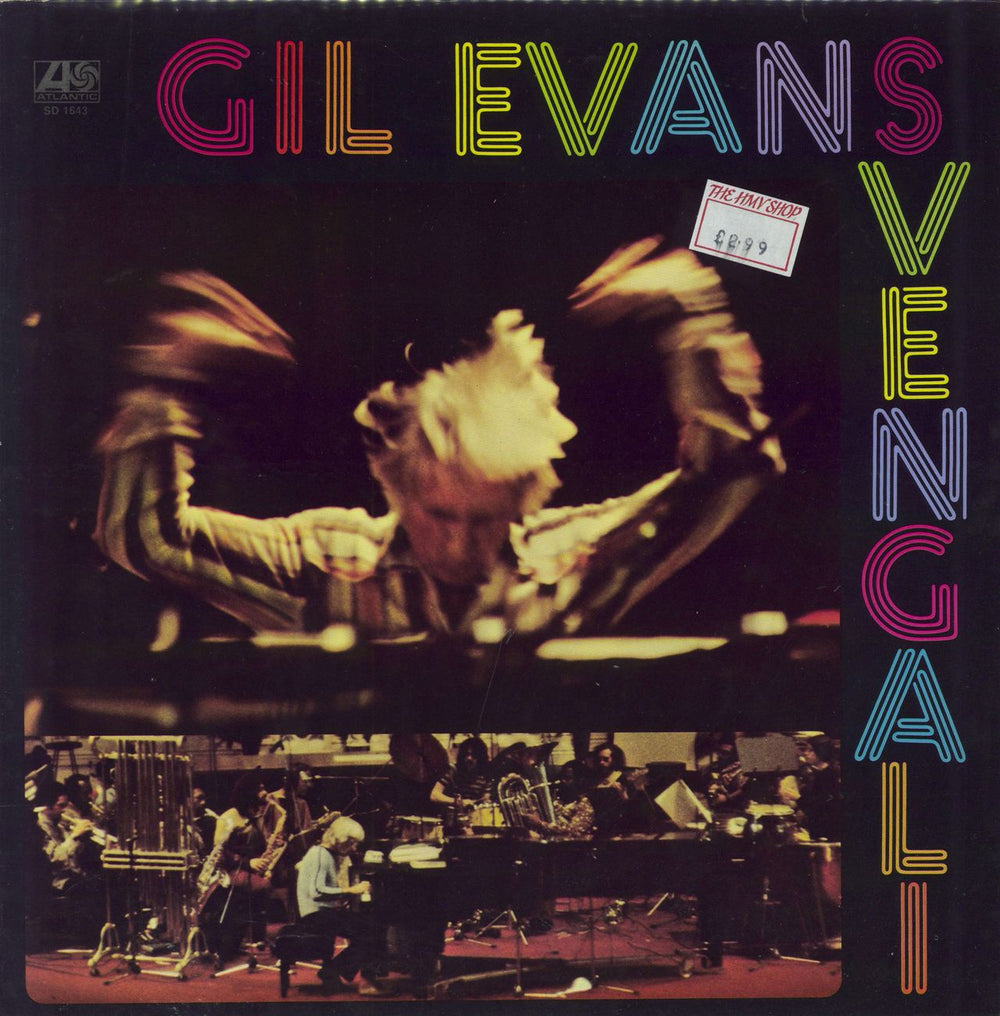 Gil Evans Svengali US vinyl LP album (LP record) SD1643