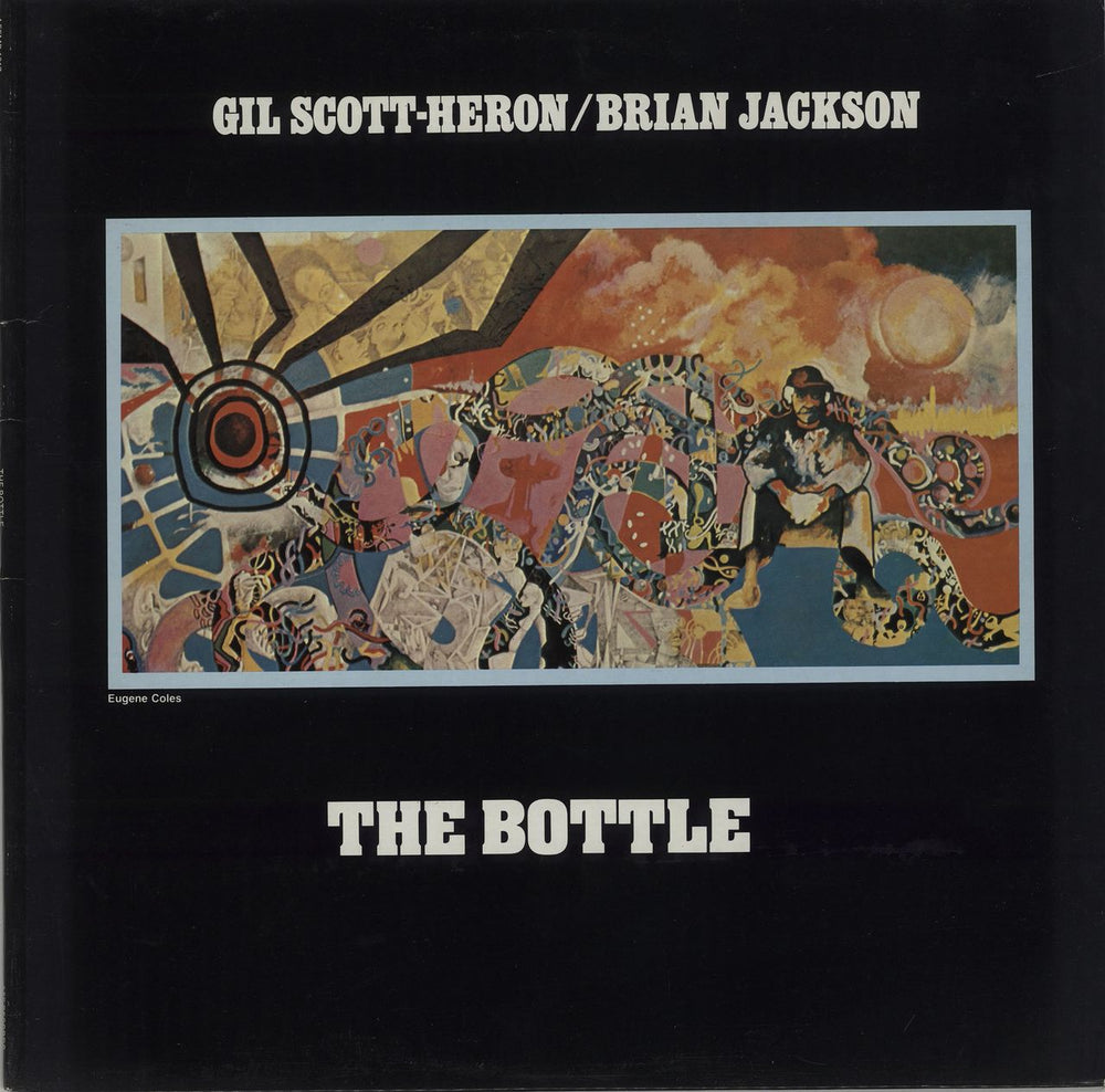 Gil Scott-Heron & Brian Jackson The Bottle UK vinyl LP album (LP record) AFEMP1017