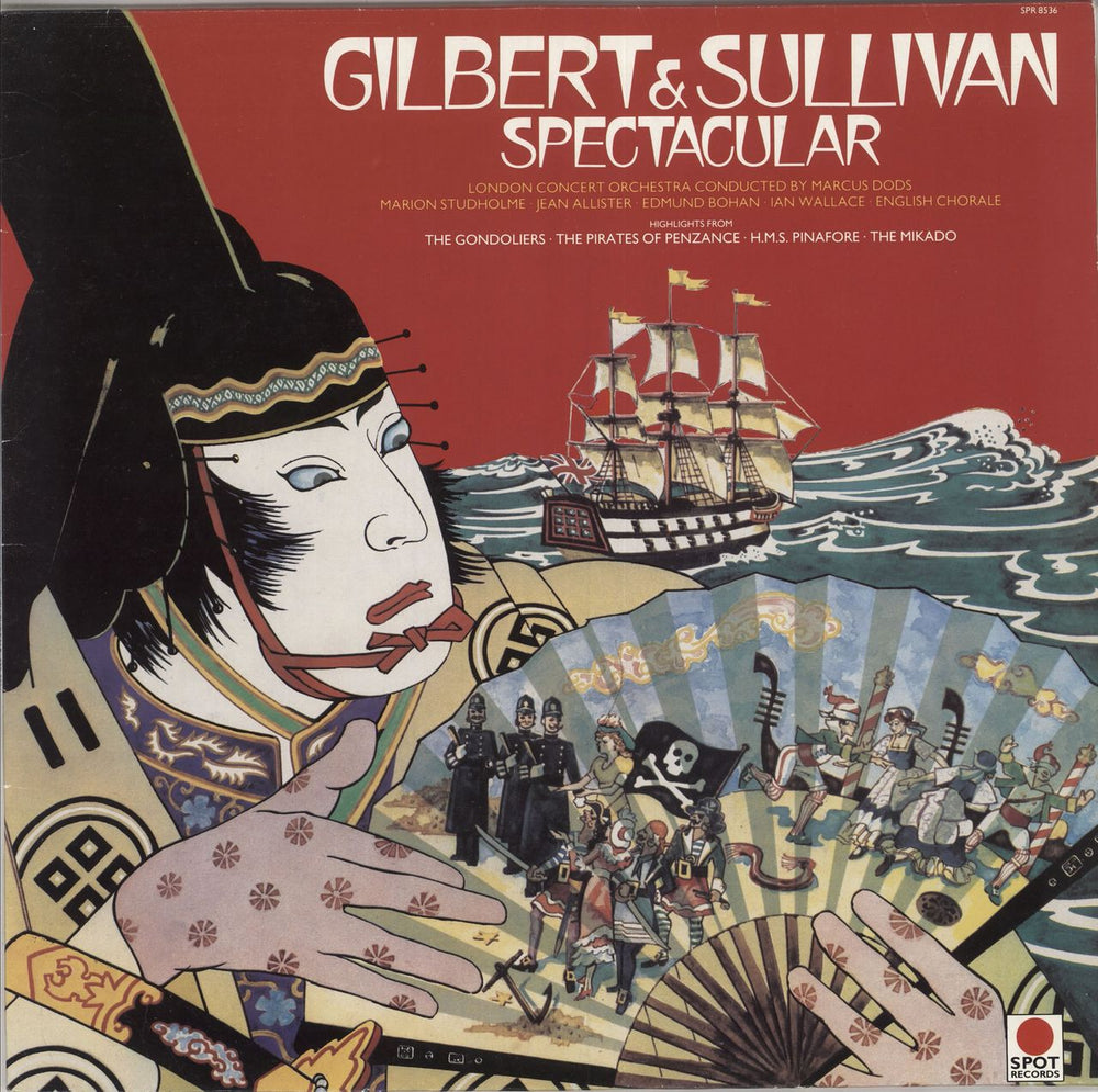 Gilbert & Sullivan A Gilbert & Sullivan Spectacular UK vinyl LP album (LP record) SPR8536