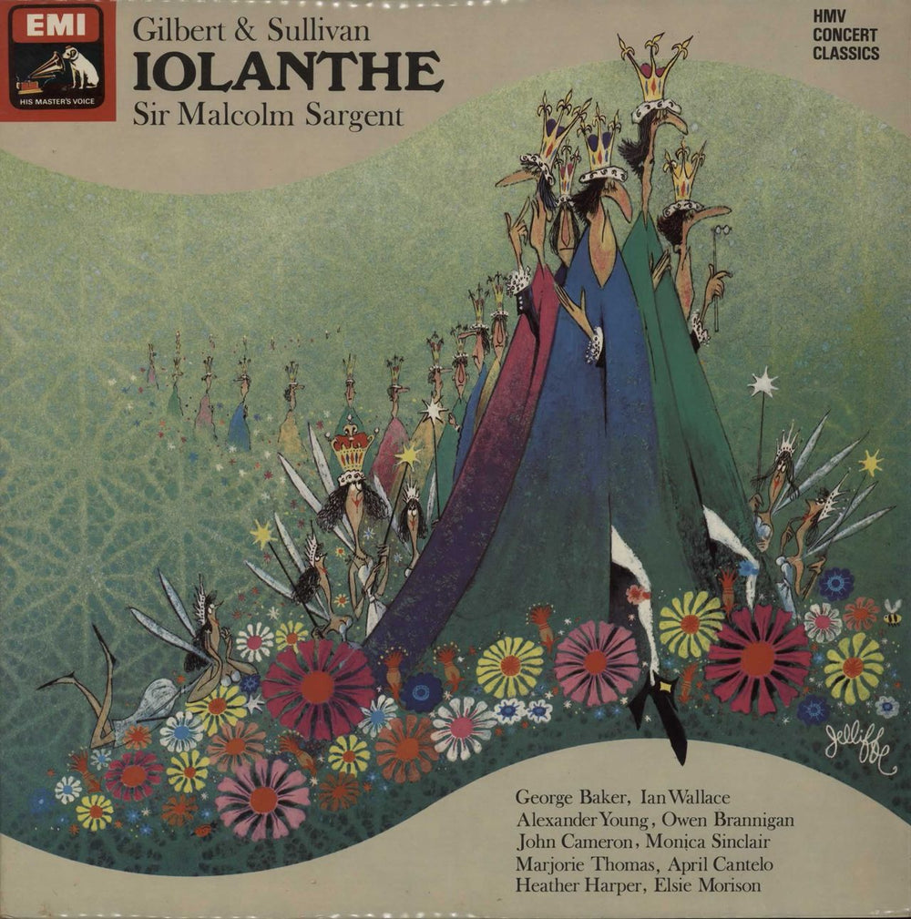 Gilbert & Sullivan Iolanthe UK 2-LP vinyl record set (Double LP Album) SXDW3047