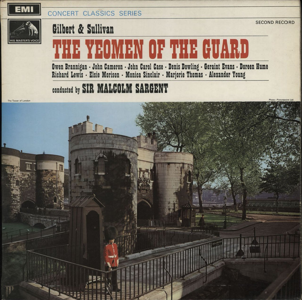 Gilbert & Sullivan The Yeomen Of The Guard UK 2-LP vinyl record set (Double LP Album) G+S2LTH765274