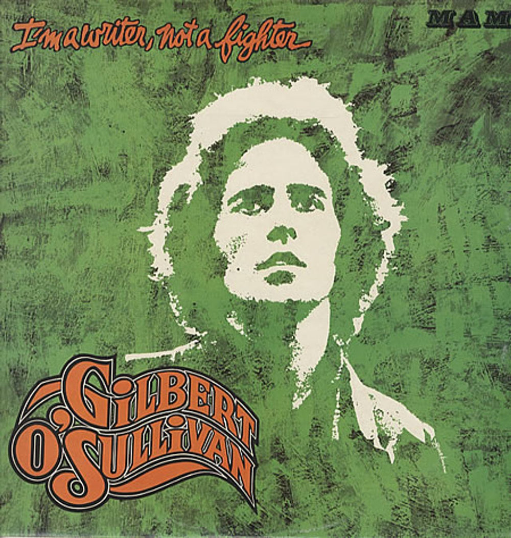 Gilbert O'Sullivan I'm A Writer, Not A Fighter UK vinyl LP album (LP record) MAM-SS505