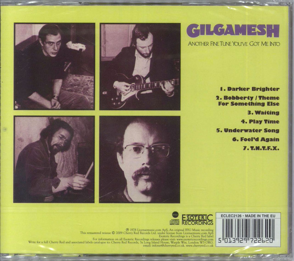 Gilgamesh Another Fine Tune You've Got Me Into: Remastered - Sealed UK CD album (CDLP) 5013929722620