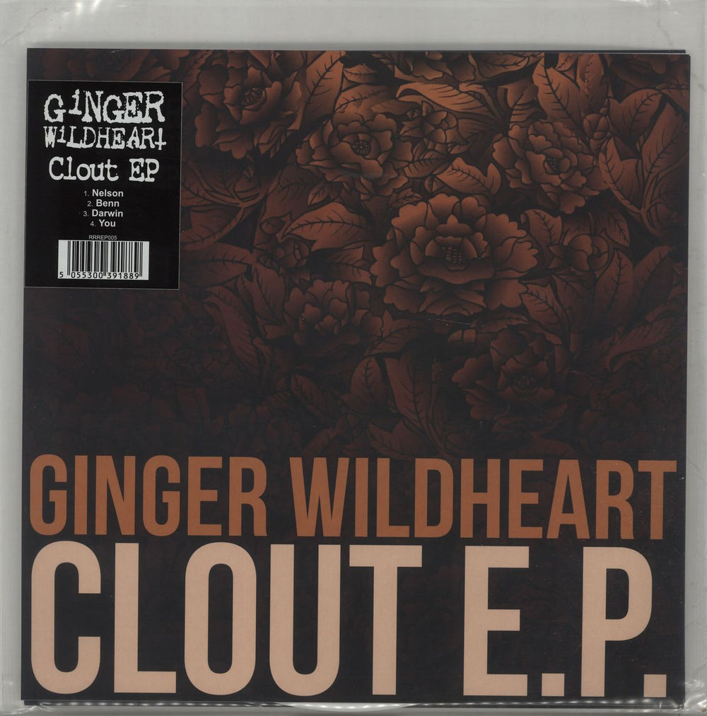 Ginger (Wildhearts) Clout EP - White Vinyl - RSD17 UK 10" vinyl single (10 inch record) RRREP005