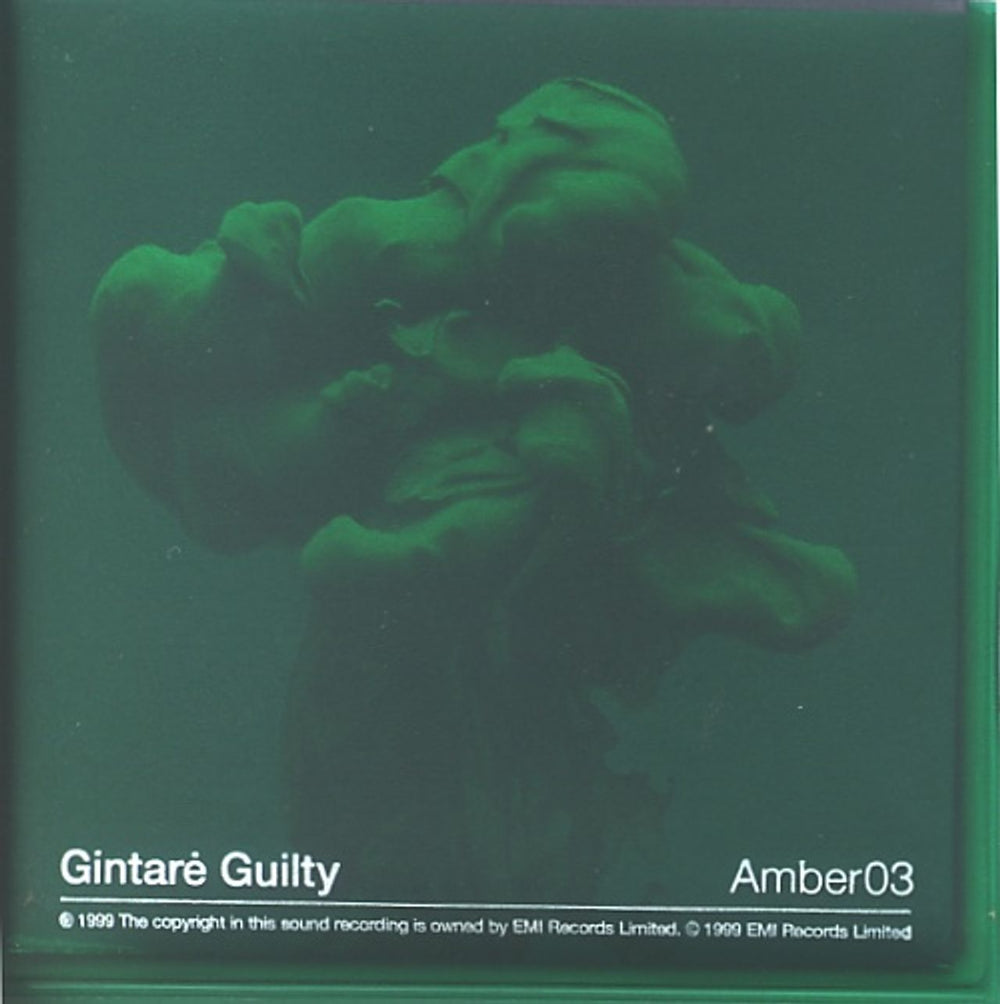 Gintare Guilty UK Promo 3" CD single (CD3) AMBER03