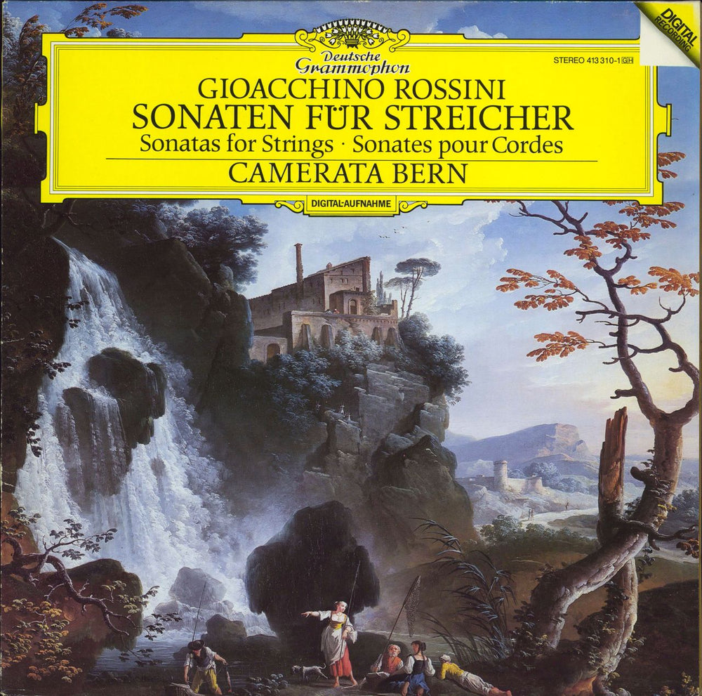 Gioacchino Rossini Sonaten Für Streicher German vinyl LP album (LP record) 413310-1