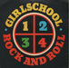 Girlschool 1-2-3-4 Rock And Roll UK 7" vinyl single (7 inch record / 45) BRO169