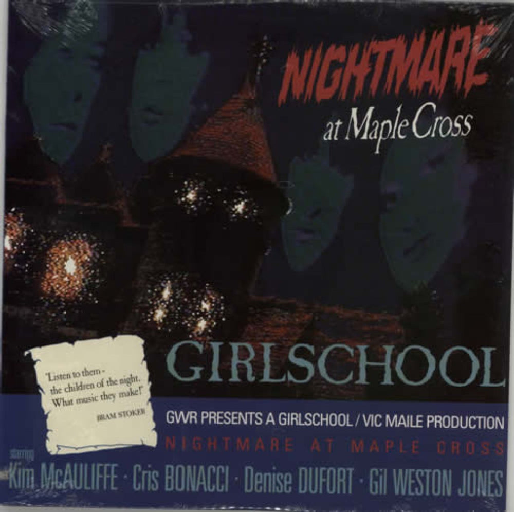 Girlschool Nightmare At Maple Cross - Sealed Canadian vinyl LP album (LP record) PAL-1236