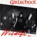 Girlschool Wildlife EP - Red Vinyl UK 7" vinyl single (7 inch record / 45) BRO144