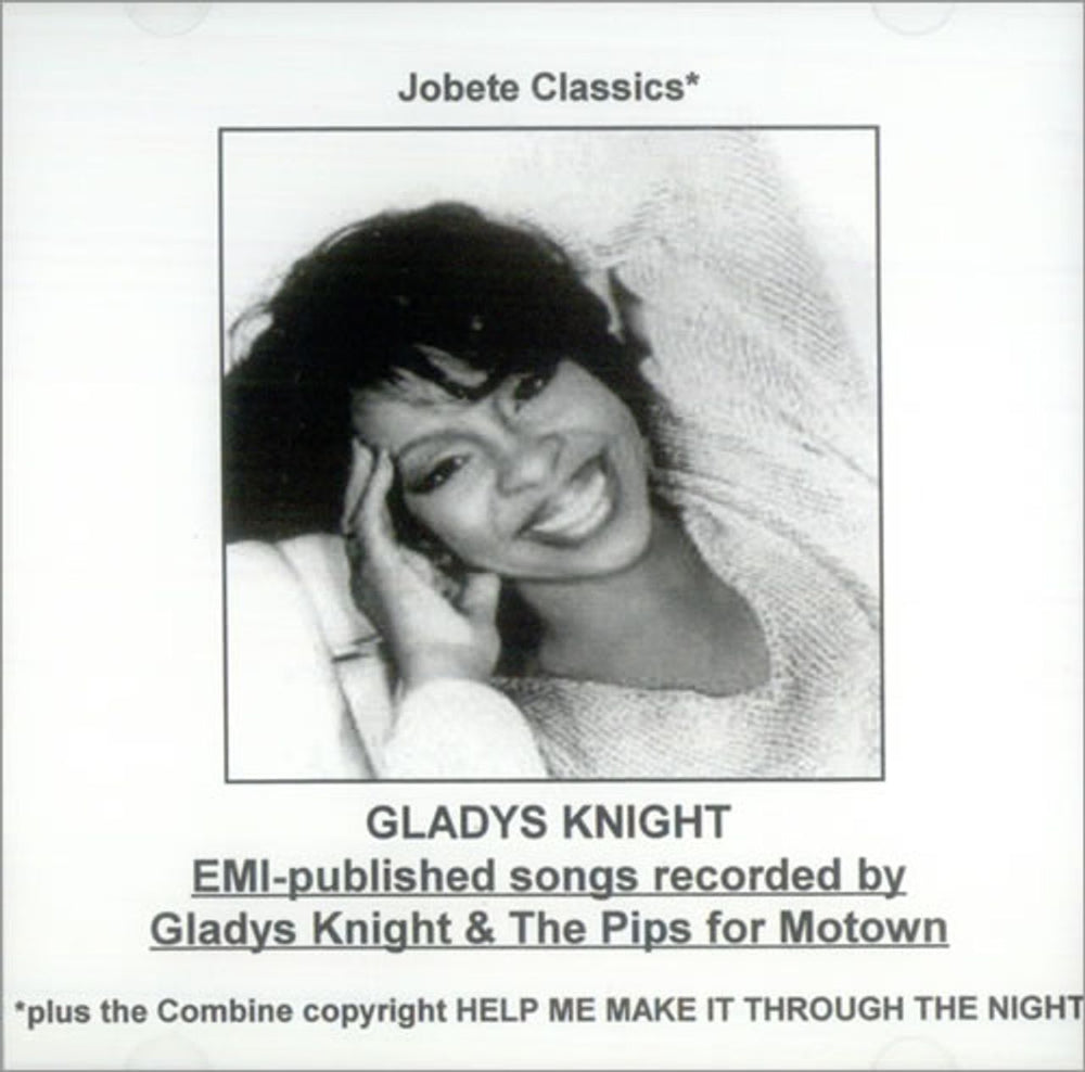 Gladys Knight & The Pips Gladys Knight US Promo CD-R acetate CD-R ACETATE