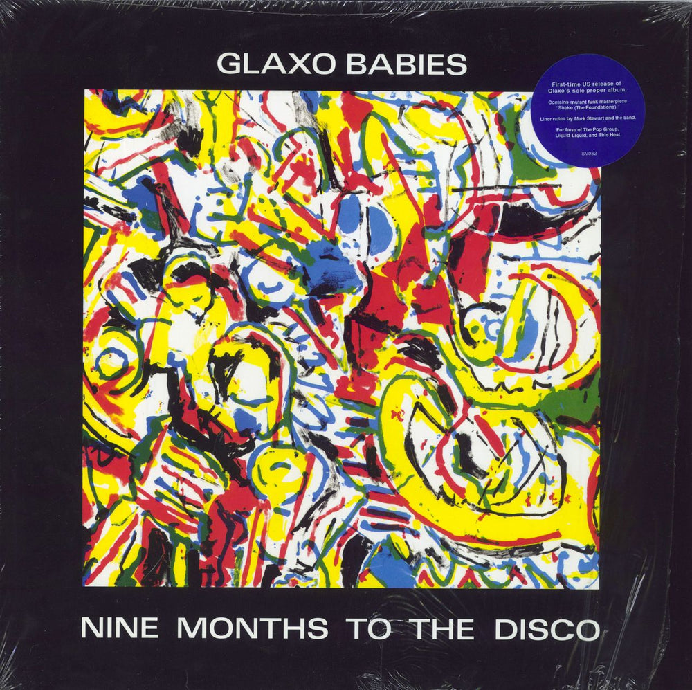 Glaxo Babies Nine Months To The Disco US vinyl LP album (LP record) SV032