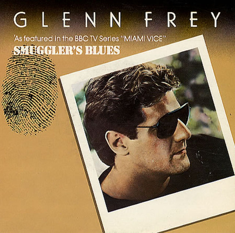 Glenn Frey Smuggler's Blues UK 7" vinyl single (7 inch record / 45) RESL170