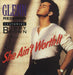 Glenn Medeiros She Ain't Worth It UK 12" vinyl single (12 inch record / Maxi-single) LONX265