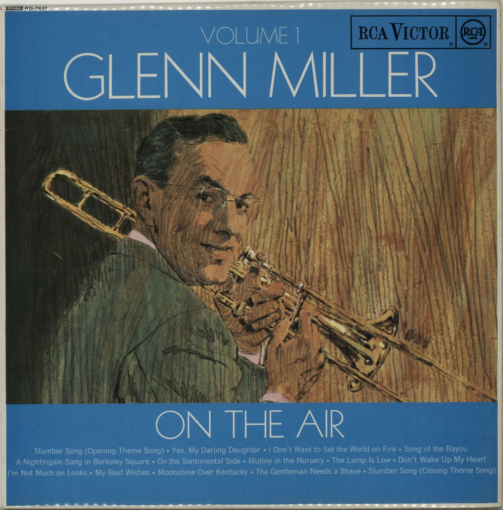 Glenn Miller On The Air - Volume 1 UK vinyl LP album (LP record) RD-7610