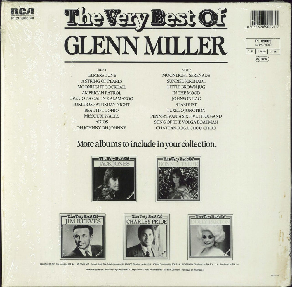 Glenn Miller The Best Of Glenn Miller - Volume 2 German vinyl LP album (LP record)