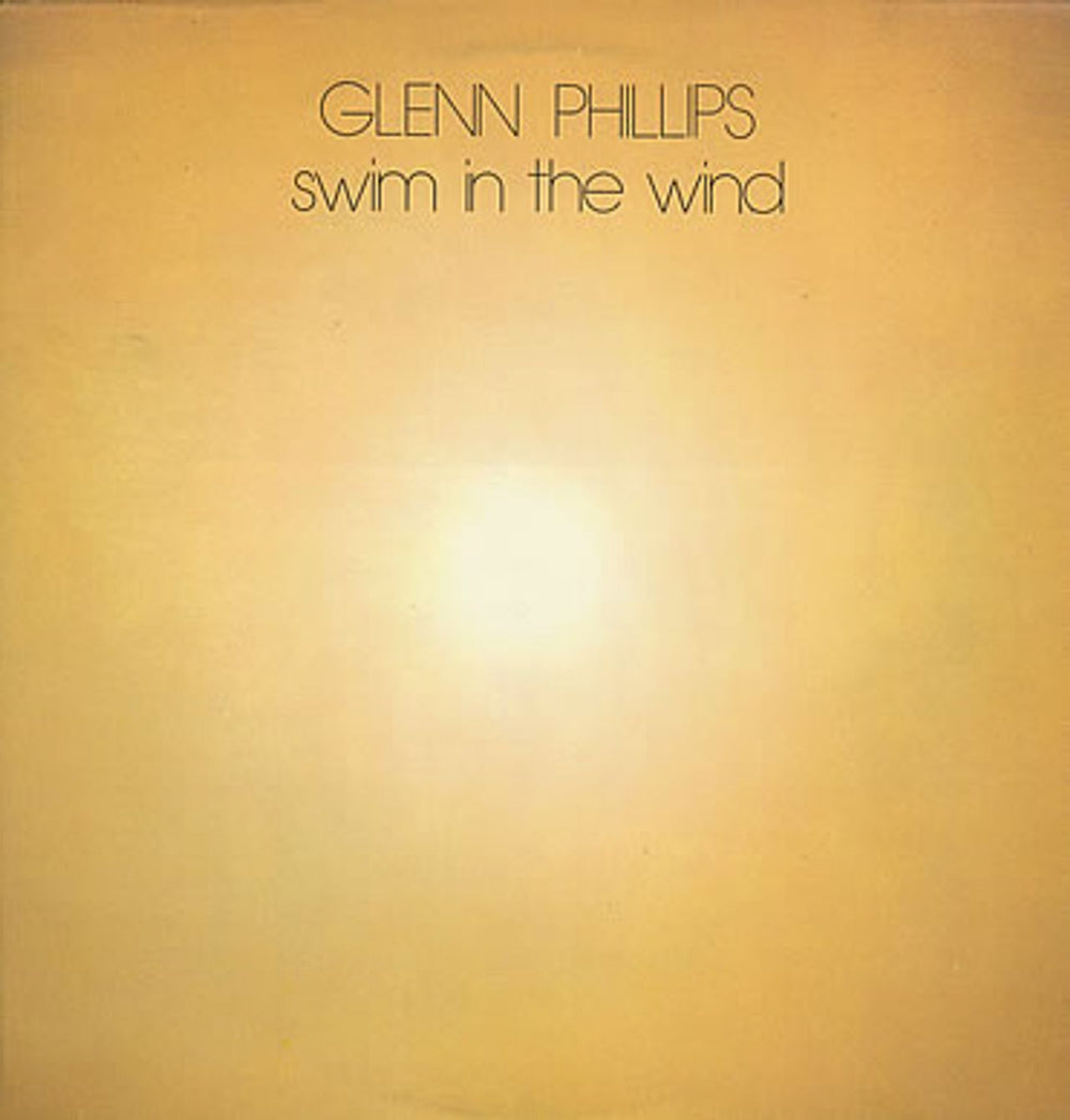 Glenn Phillips Swim In The Wind UK vinyl LP album (LP record) V2087