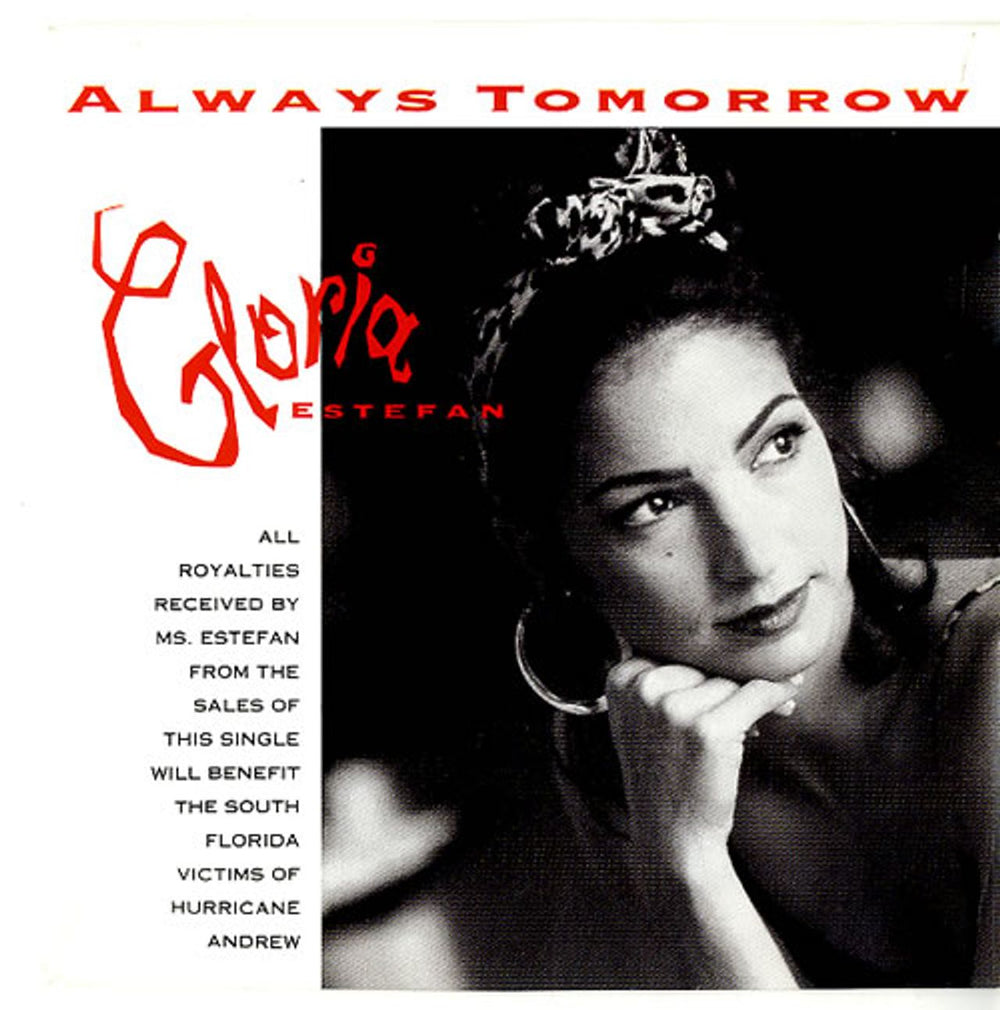 Gloria Estefan Always Tomorrow UK 7" vinyl single (7 inch record / 45) EPC6583977