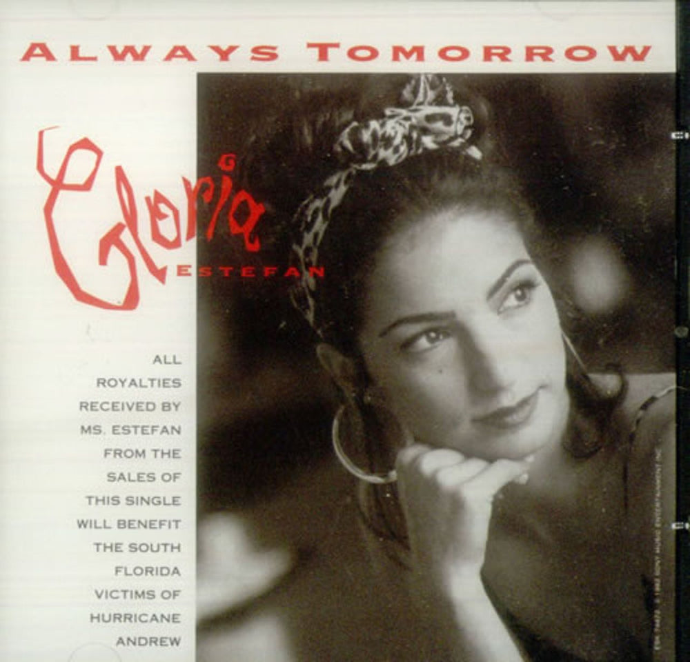 Gloria Estefan Always Tomorrow US Promo CD single (CD5 / 5") ESK74472