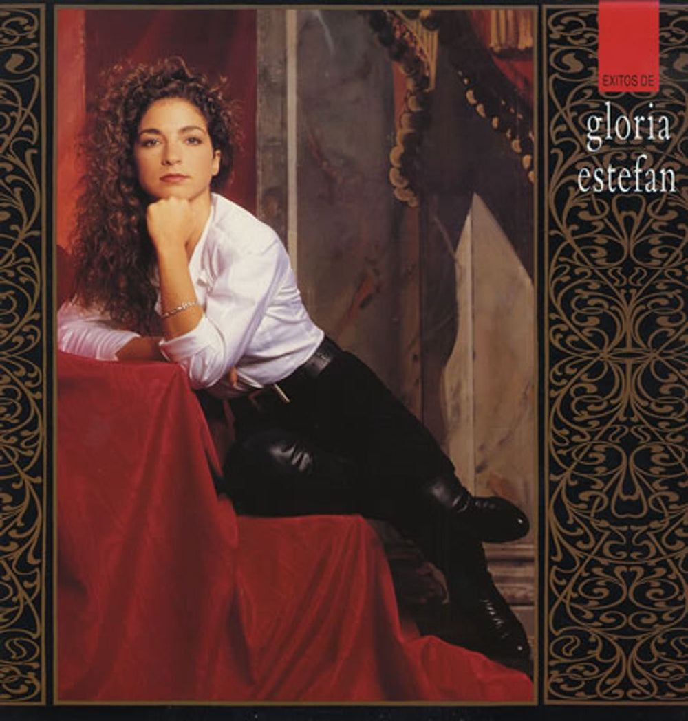 Gloria Estefan Exitos De Gloria Estefan UK vinyl LP album (LP record) 4675201