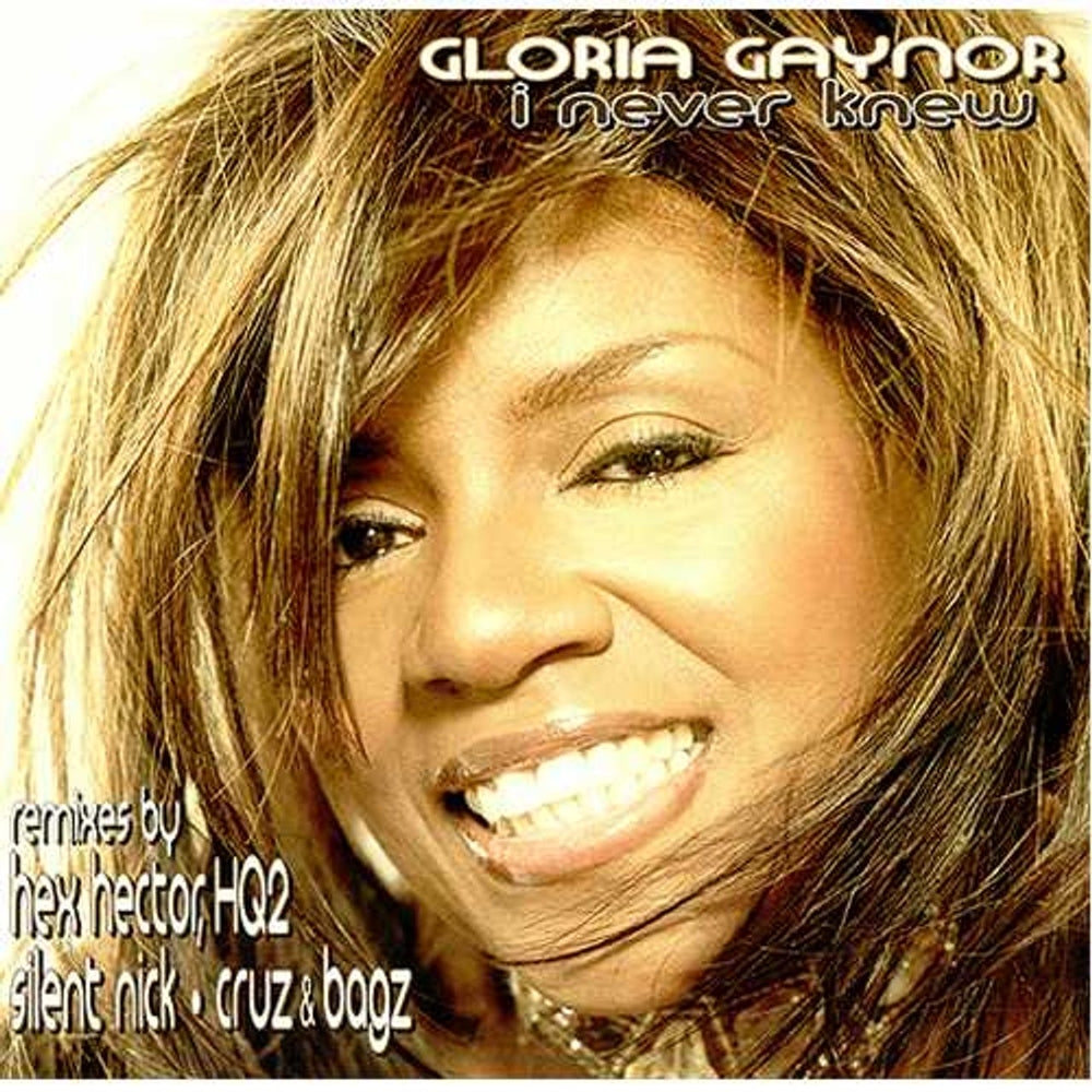 Gloria Gaynor I Never Knew US Promo 12" vinyl single (12 inch record / Maxi-single) LGDJ-95068-1