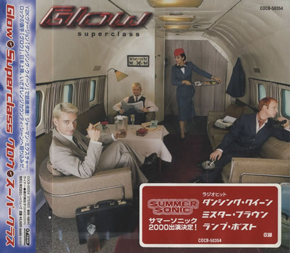 Glow Superclass Japanese Promo CD album (CDLP) COCB-50354