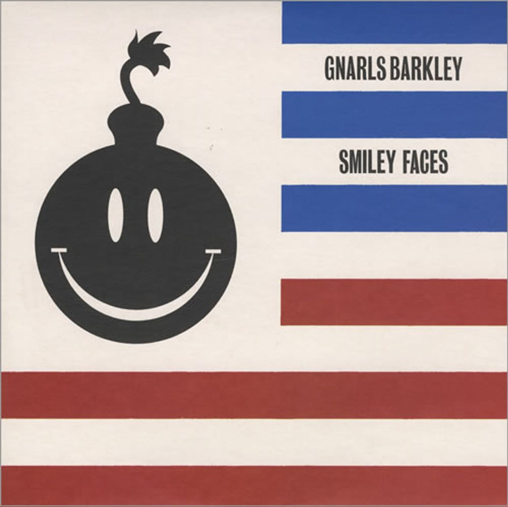 Gnarls Barkley Smiley Faces UK Promo 10" vinyl single (10 inch record) SAM001146