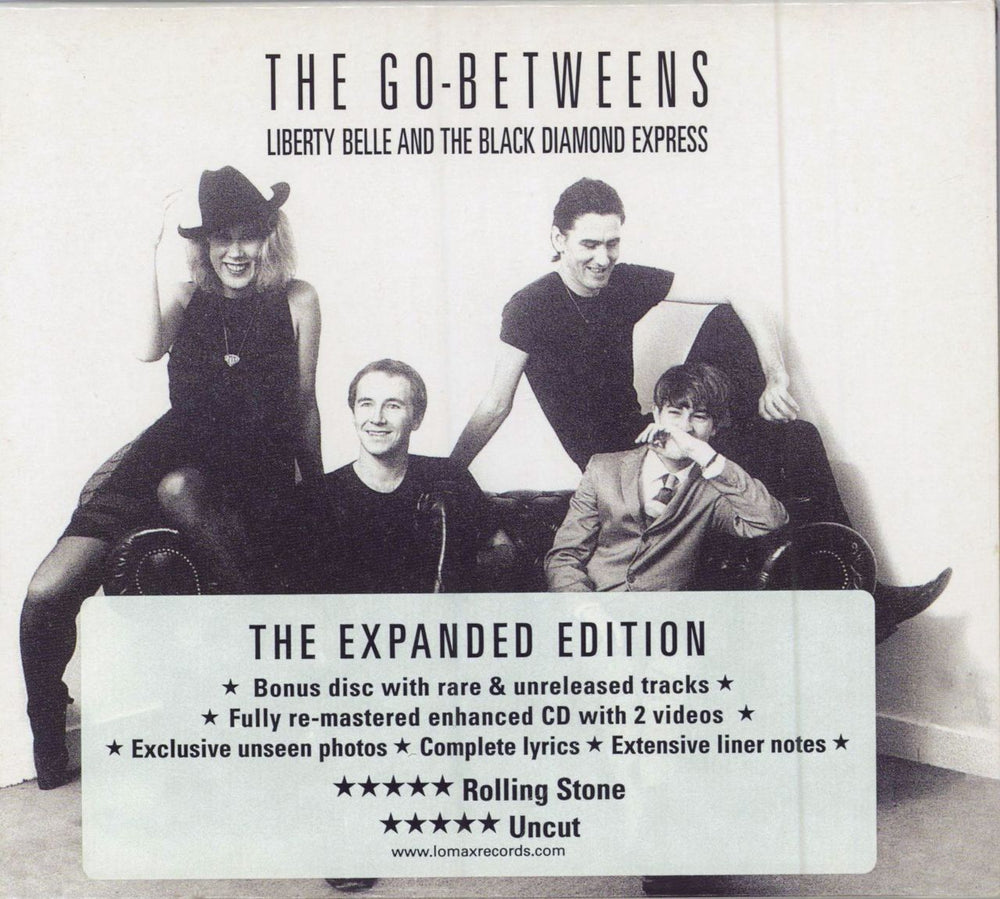 Go-Betweens Liberty Belle And The Black Diamond Express UK 2 CD album set (Double CD) LOMAXCD002