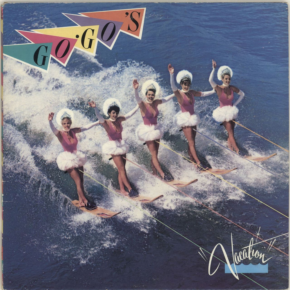 Go-Go's Vacation UK vinyl LP album (LP record) SP70031