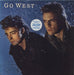 Go West Go West - Hype Sticker UK vinyl LP album (LP record) CHR1495