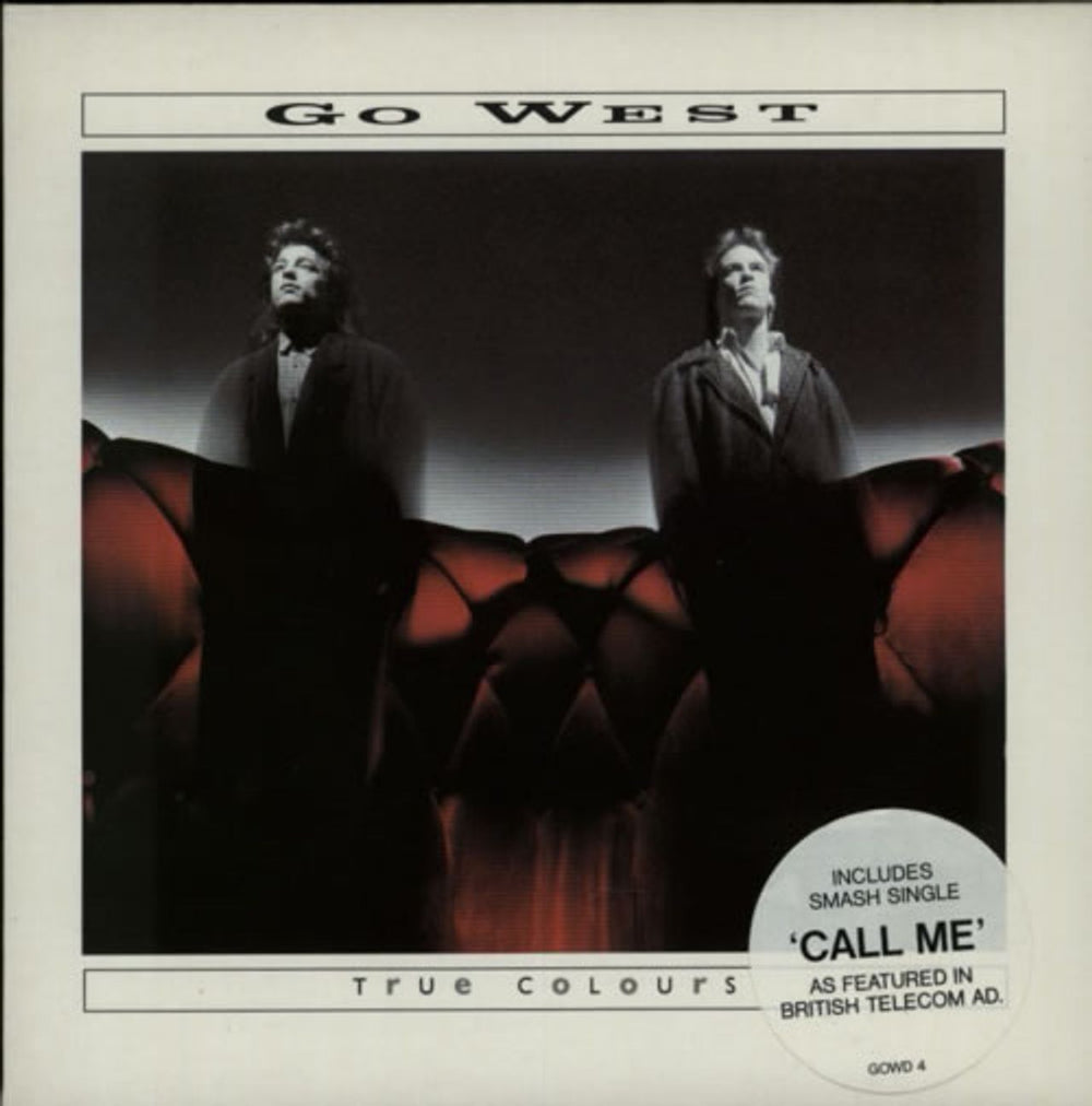 Go West True Colours - Double pack UK 7" vinyl single (7 inch record / 45) GOWD4