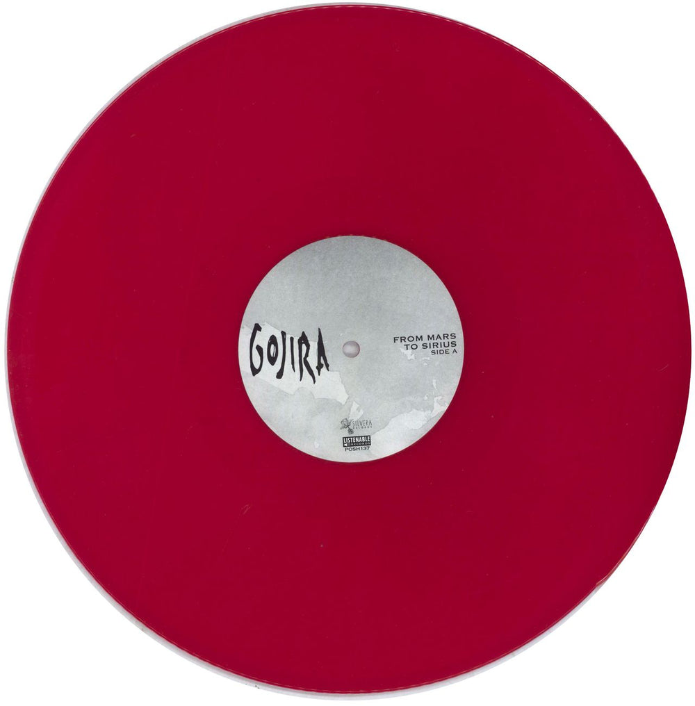 Gojira From Mars To Sirius - Red Vinyl French 2-LP vinyl record set (Double LP Album) 3RO2LFR822099