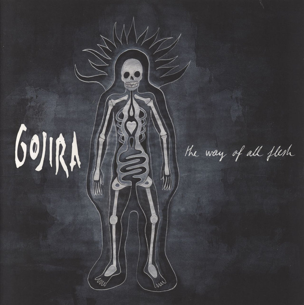 Gojira The Way of All Flesh - Blue and Black 180gram French 2-LP vinyl record set (Double LP Album) POSH194