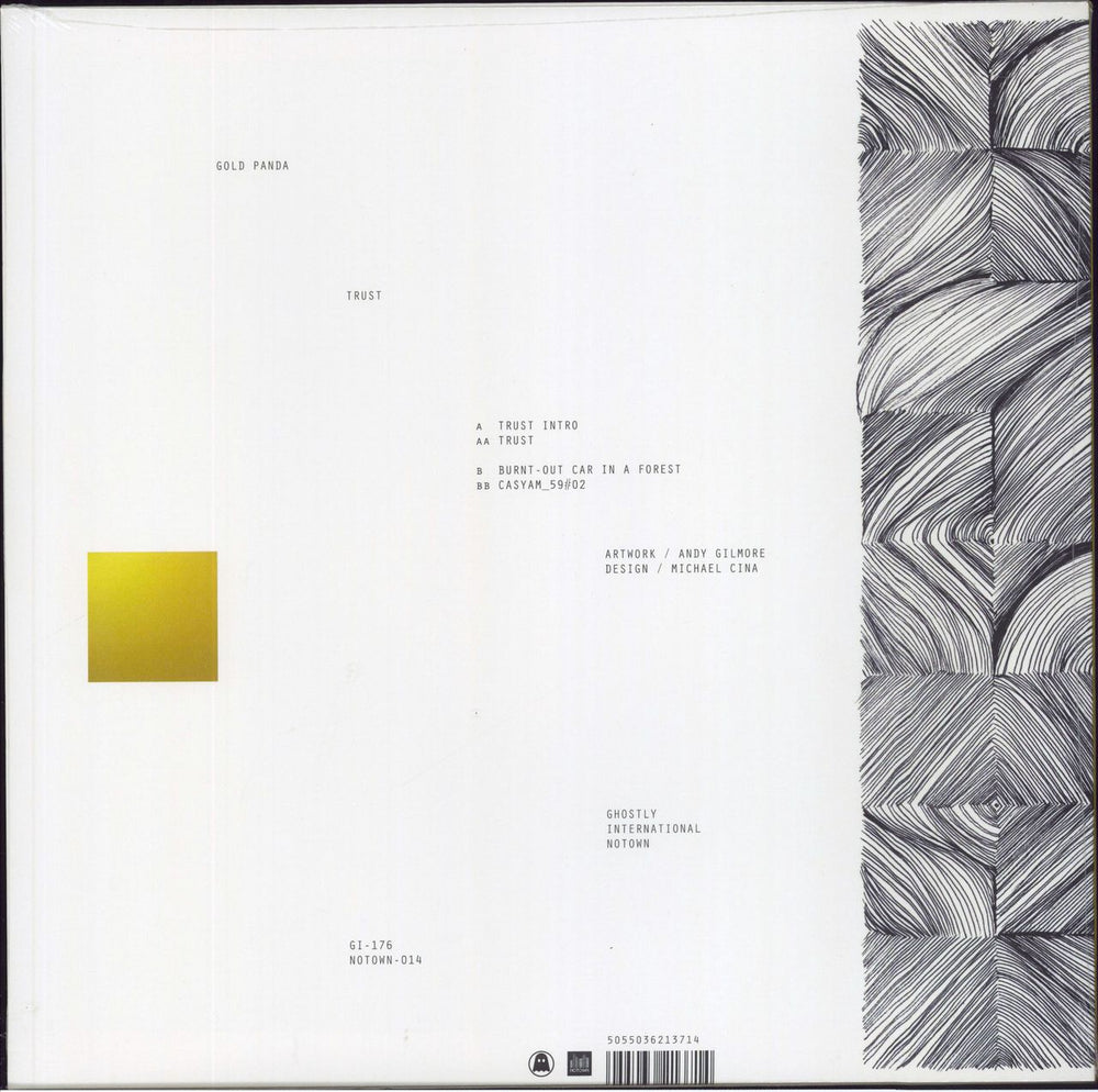 Gold Panda Trust - 180 Gram - Sealed UK 12" vinyl single (12 inch record / Maxi-single) 5055036213714