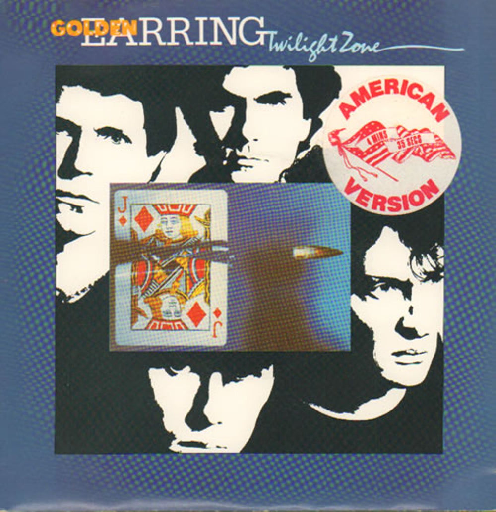 Golden Earring Twilight Zone - American Version - Blue P/S UK 7" vinyl single (7 inch record / 45) MER122