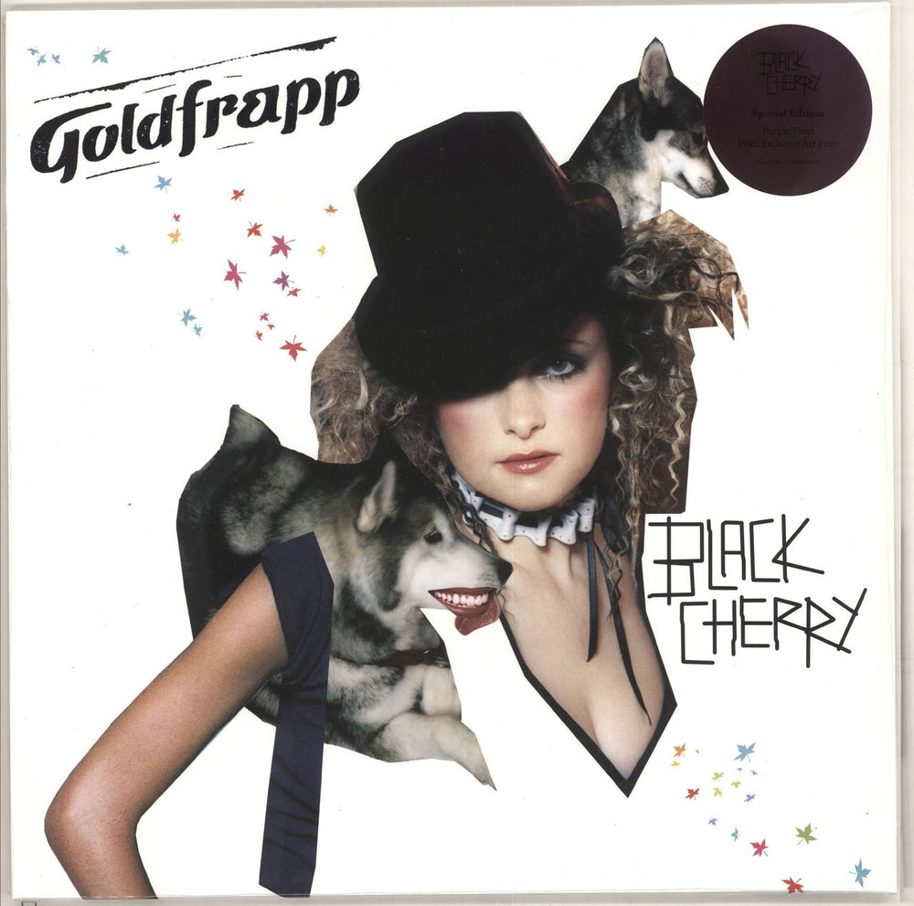 Goldfrapp Black Cherry - 140gm Purple Vinyl - Sealed UK vinyl LP album (LP record) STUMM196