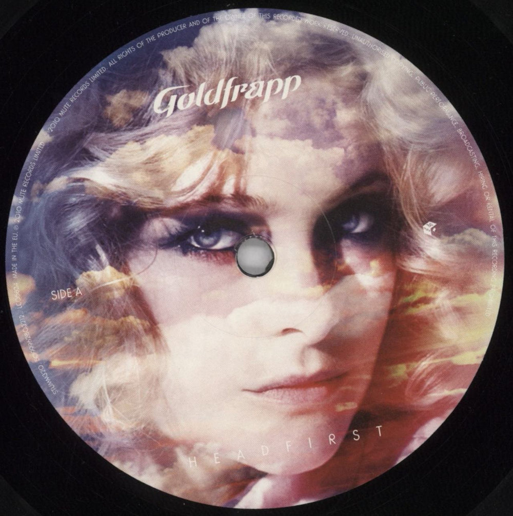 Goldfrapp Head First - 180gm + CD UK vinyl LP album (LP record) FPPLPHE817898