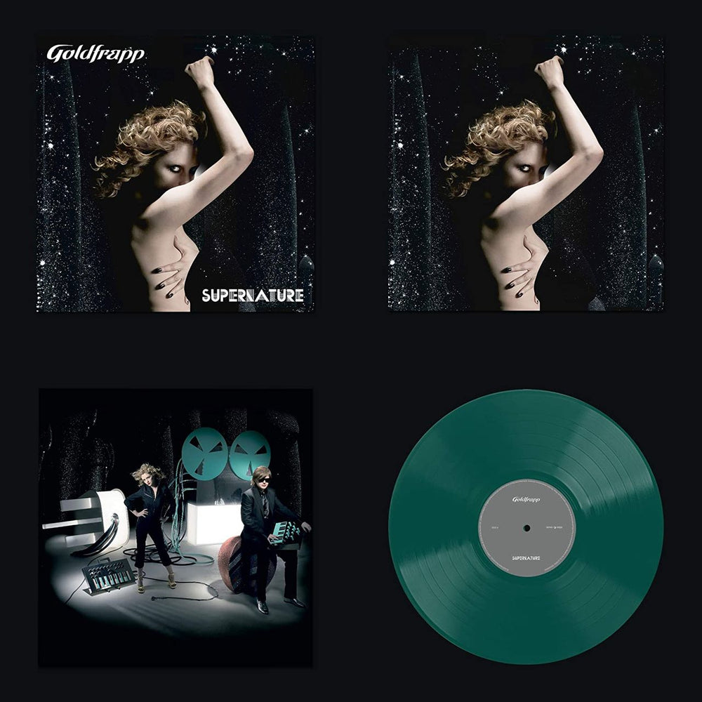 Goldfrapp Supernature - Green Vinyl - Sealed UK vinyl LP album (LP record) 4050538553963