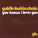 Goldie Lookin' Chain You Know I Loves You UK Promo CD single (CD5 / 5") PRO15168