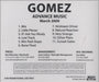 Gomez A New Tide US Promo CD-R acetate CD-R ACETATE