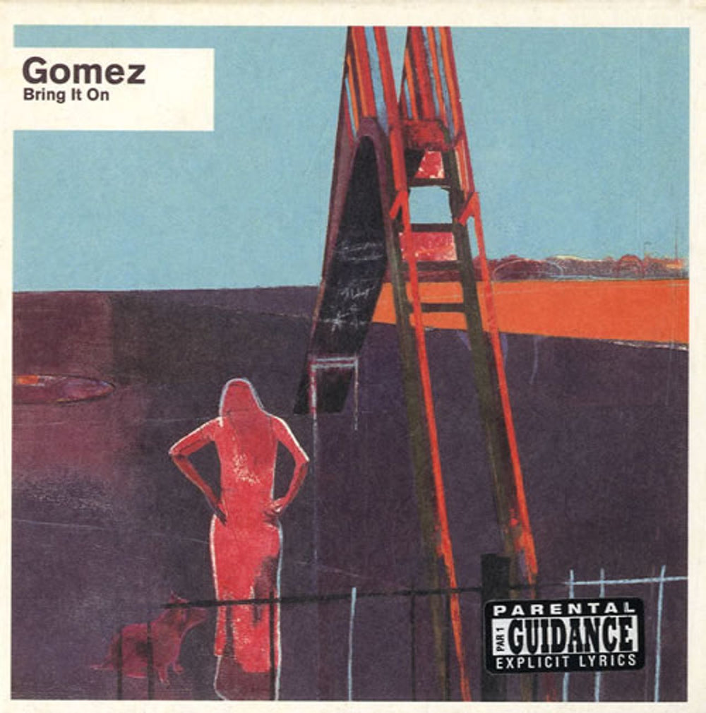 Gomez Bring It On European CD single (CD5 / 5") HUTCD112