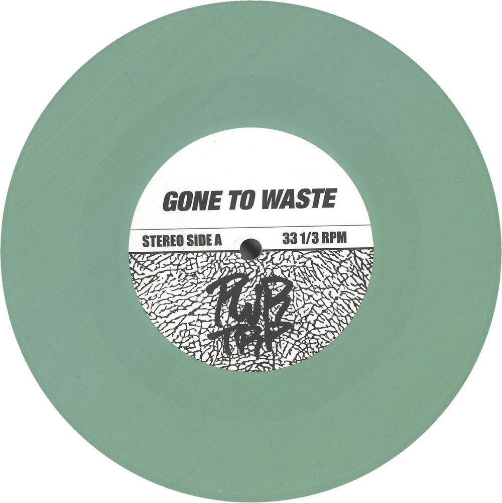 Gone To Waste The Ones Who Light The Fires - Mint Green Vinyl German 7" vinyl single (7 inch record / 45) 08N07TH741938