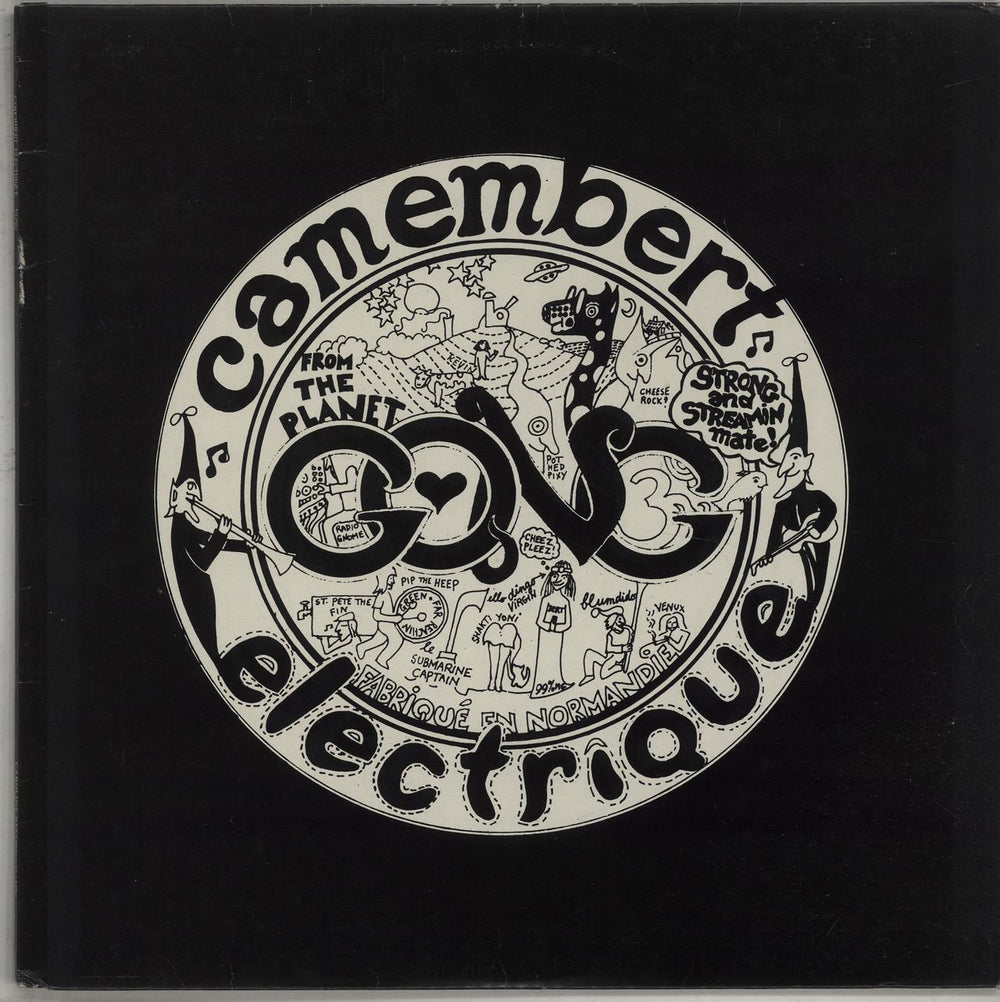 Gong Camembert Electrique UK vinyl LP album (LP record) C1520