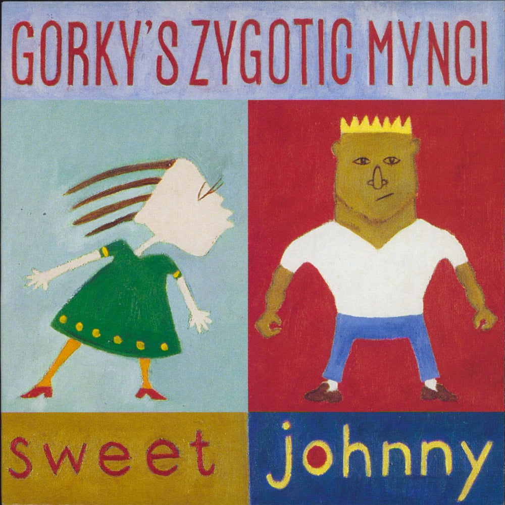 Gorky's Zygotic Mynci Sweet Johnny UK 7" vinyl single (7 inch record / 45) GZM4