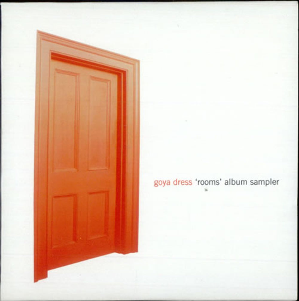 Goya Dress Rooms Album Sampler UK Promo CD single (CD5 / 5") PNUDE5CD