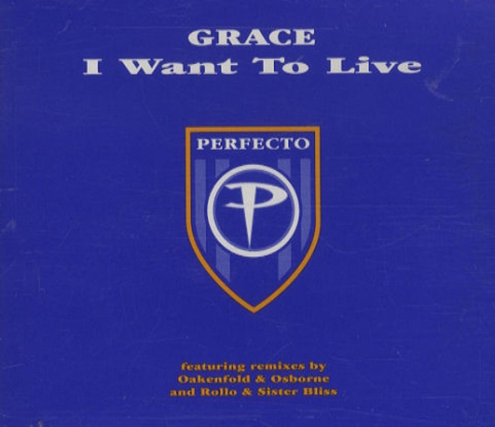 Grace I Want To Live UK CD single (CD5 / 5") PERF109CD