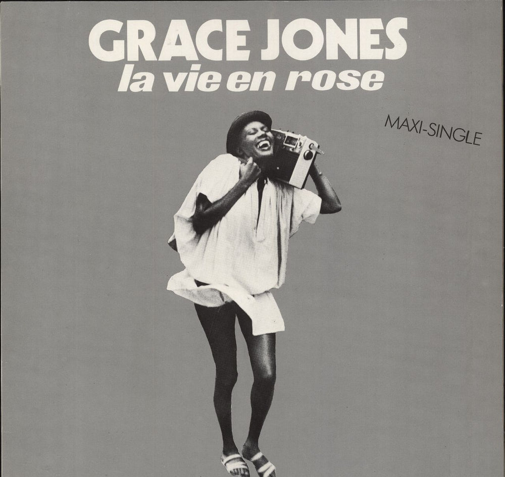 Grace Jones La Vie En Rose German 12" vinyl single (12 inch record / Maxi-single) 600266