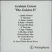 Graham Coxon The Golden D UK CD-R acetate CD ACETATE